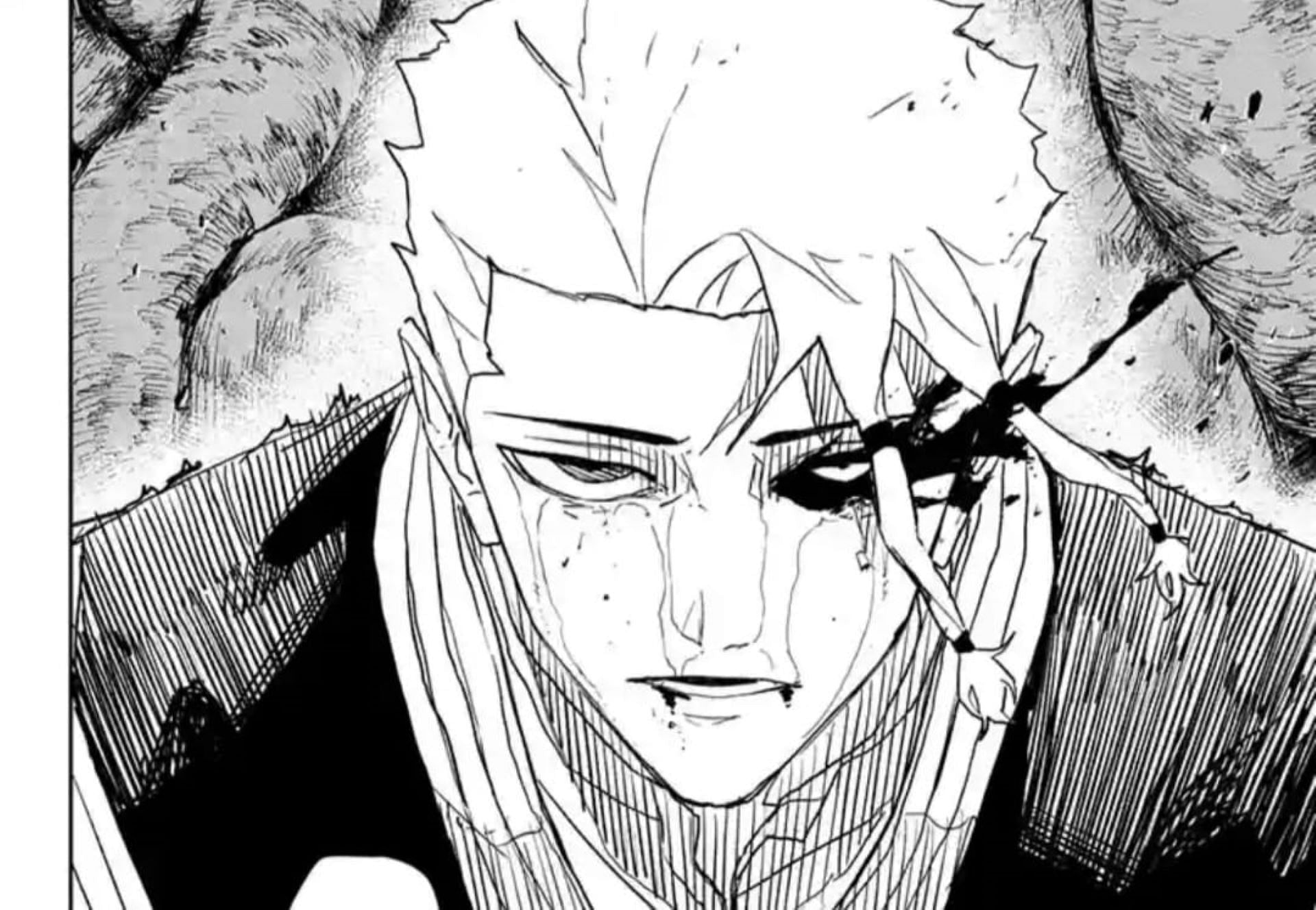 Hakuri's elder brother, Soya Sazanami (Image via Shueisha)